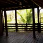 The Breezeway, looking towards the street.